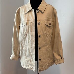 Men's Khaki Shirt Jacket
